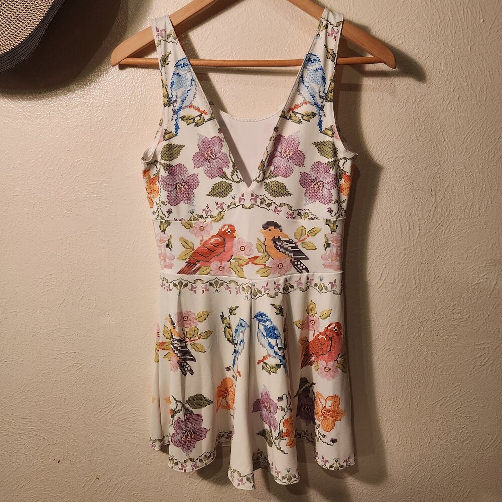 NWT Blackmilk Needlepoint Playsuit M